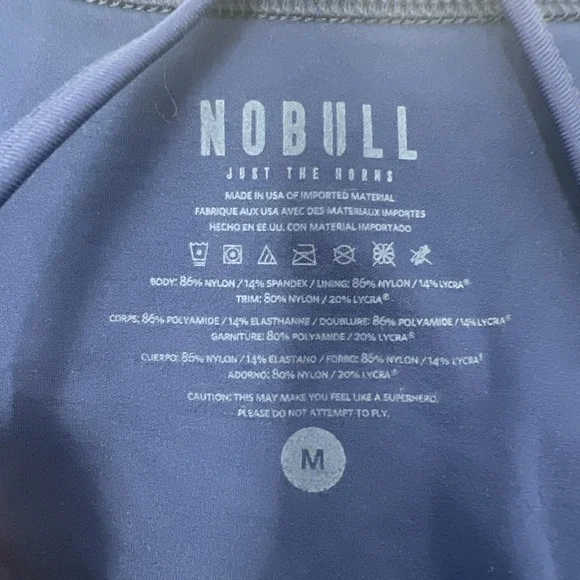 LOT OF 3 No Bull Bra Size Medium Black Blue Burgundy Medium EUC Activewear - Picture 6 of 9